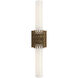 Brietta 2 Light 5 inch Antique Brass Bath Wall Sconce Wall Light