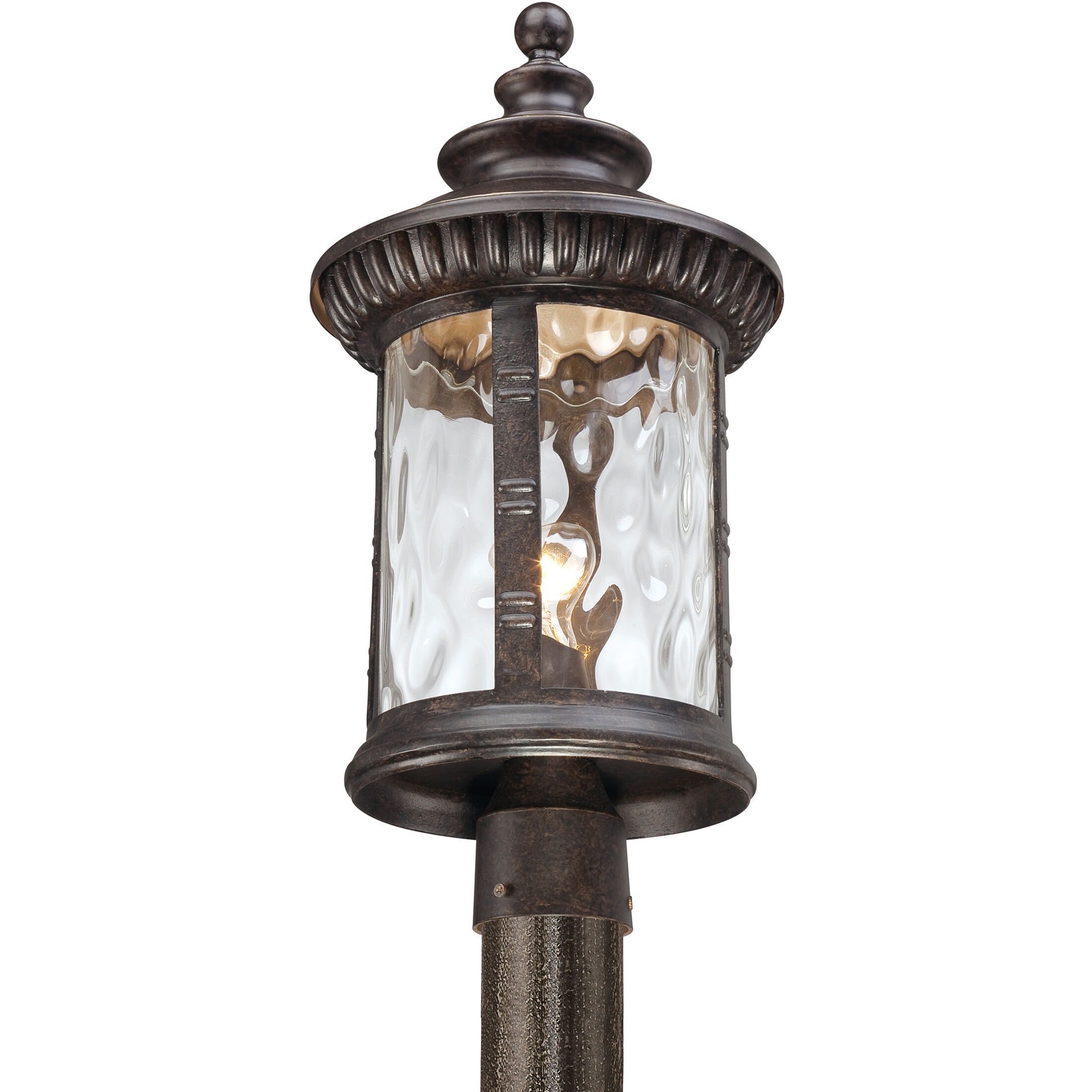 Chimera 1 Light 21.5 inch Imperial Bronze Outdoor Post Lantern