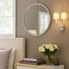 Stopwatch 33.25 X 30 inch Polished Nickel Accent Wall Mirror, Varaluz Casa