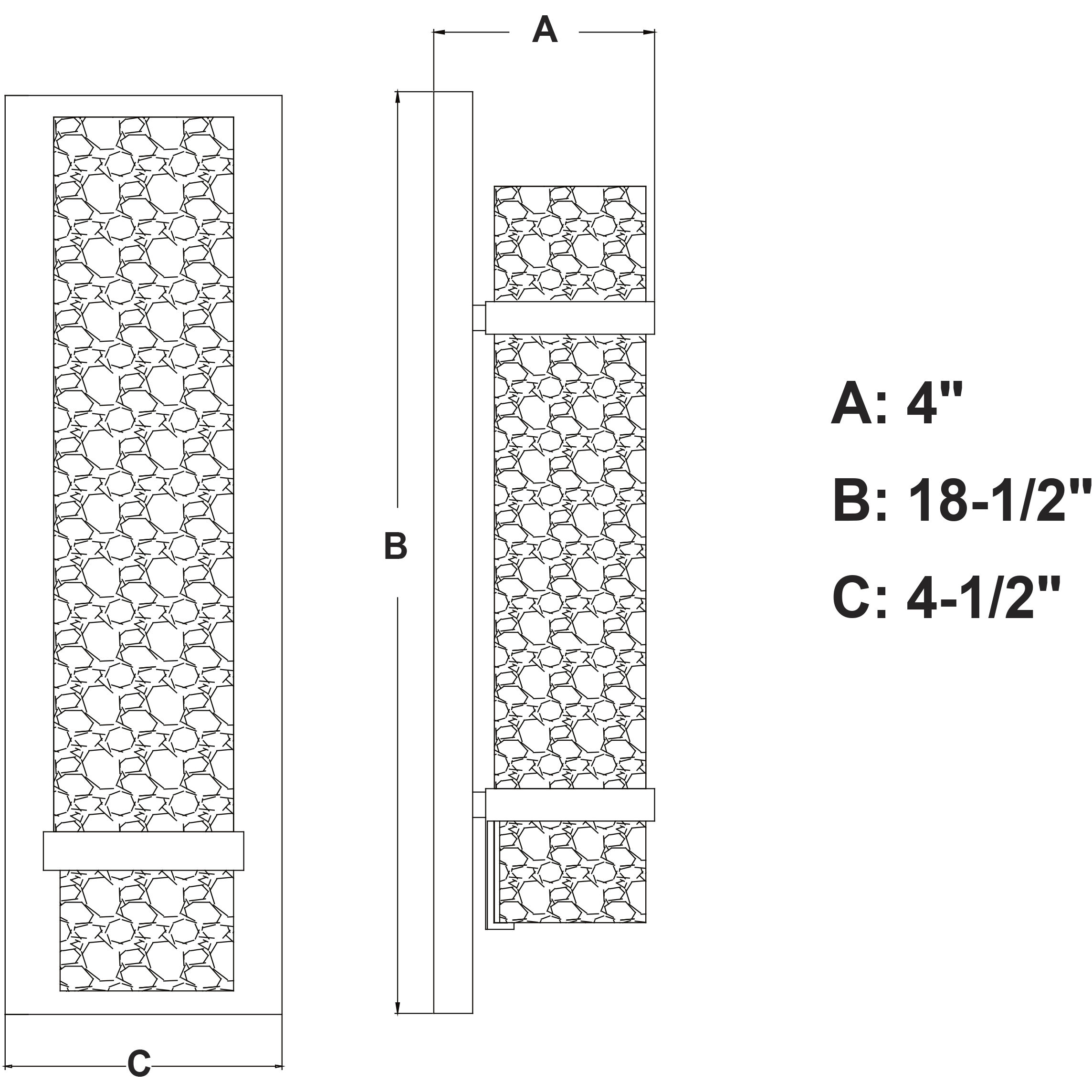 Vilo LED 4.5 inch Golden Brass Bathroom Light Wall Light