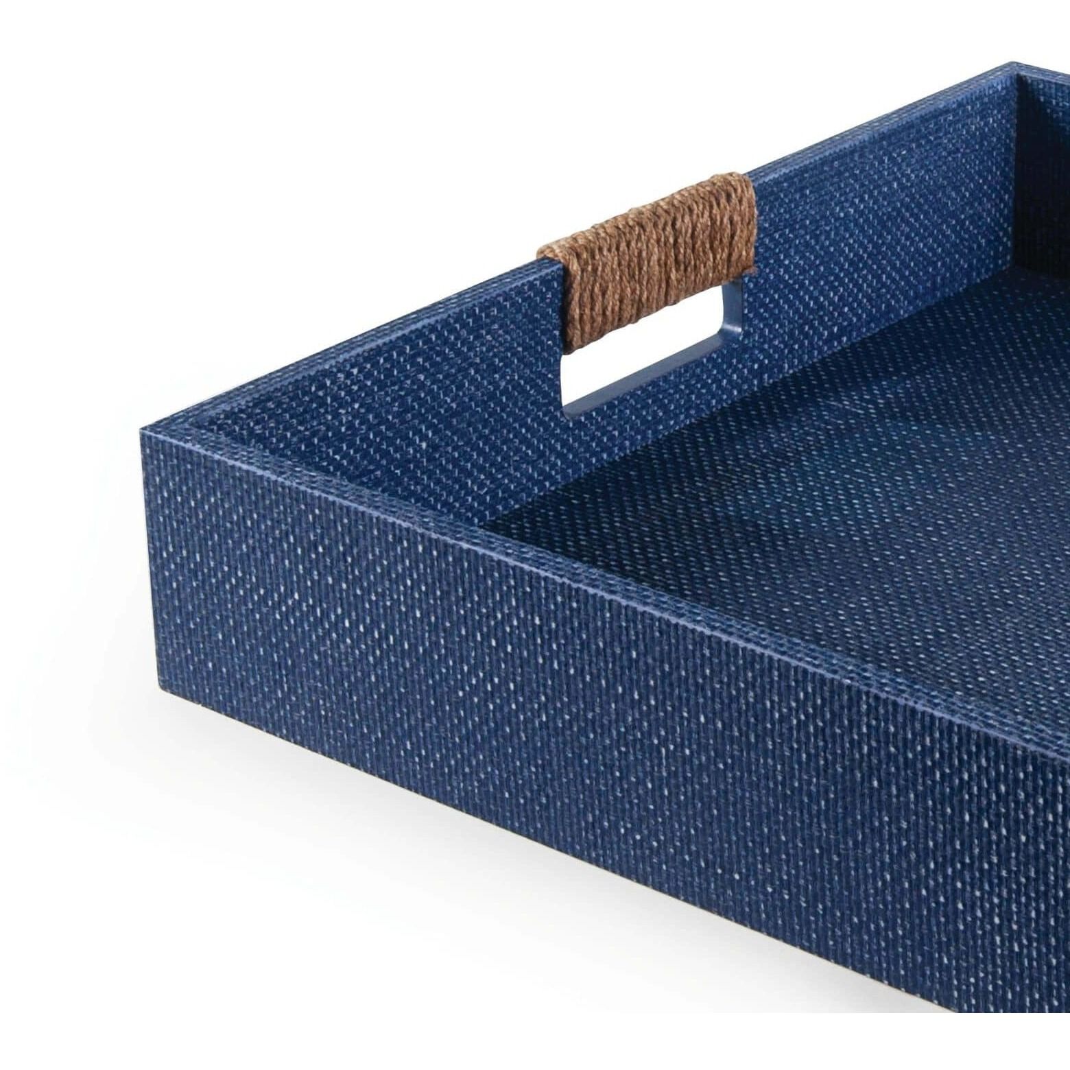 Logia Indigo Serving Tray, Large