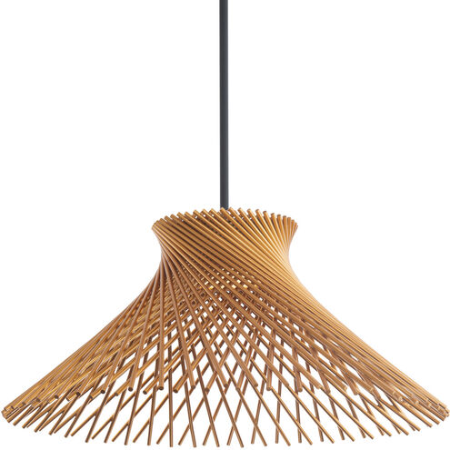 Zenya 1 Light 23.13 inch Gold Pendant Ceiling Light