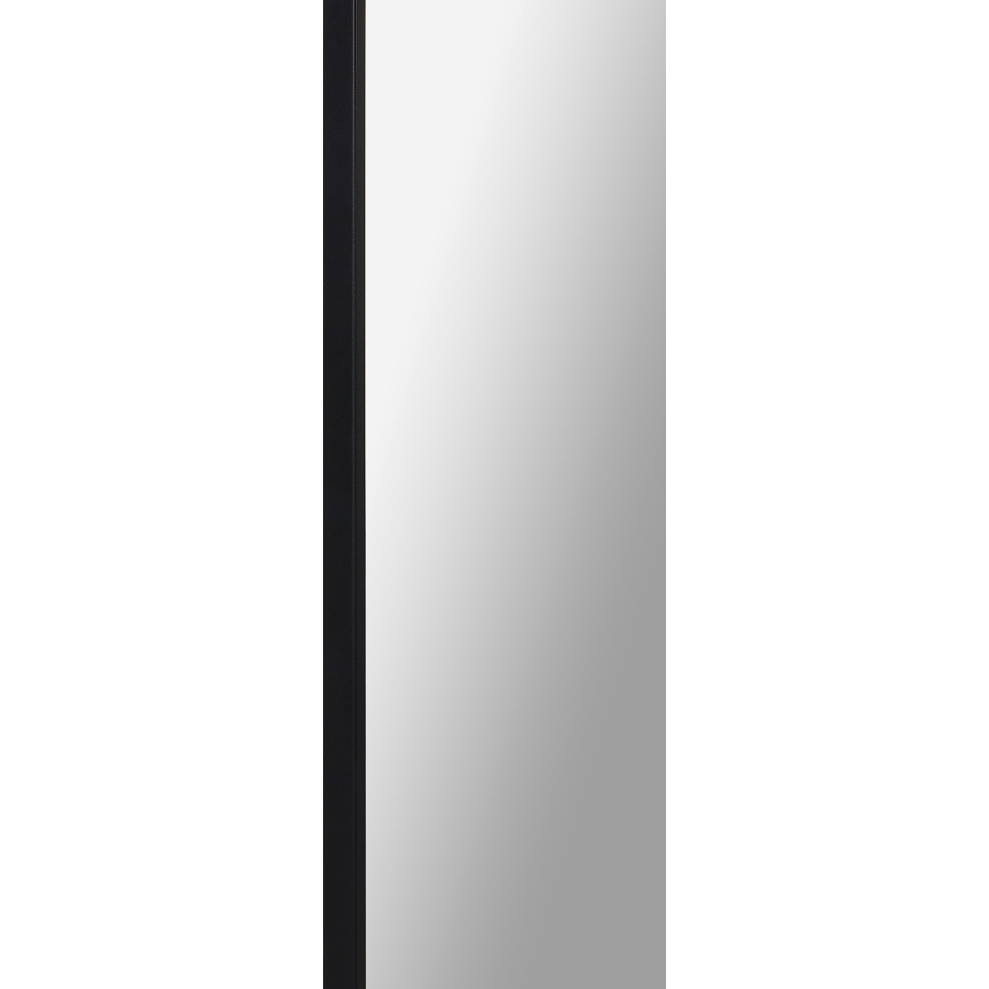 Luka 40 X 38 inch Black Wall Mirror