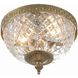 Radley 2 Light 8 inch Olde Brass Flush Ceiling Light