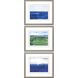 Waterside Collection Blue Framed Art