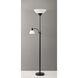 Piedmont 71 inch 150 watt Black Combo Torch Portable Light