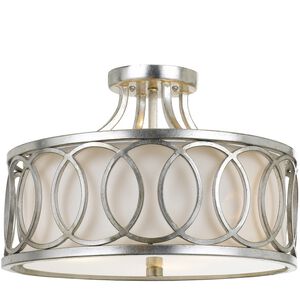 Graham 3 Light 15.00 inch Semi-Flush Mount