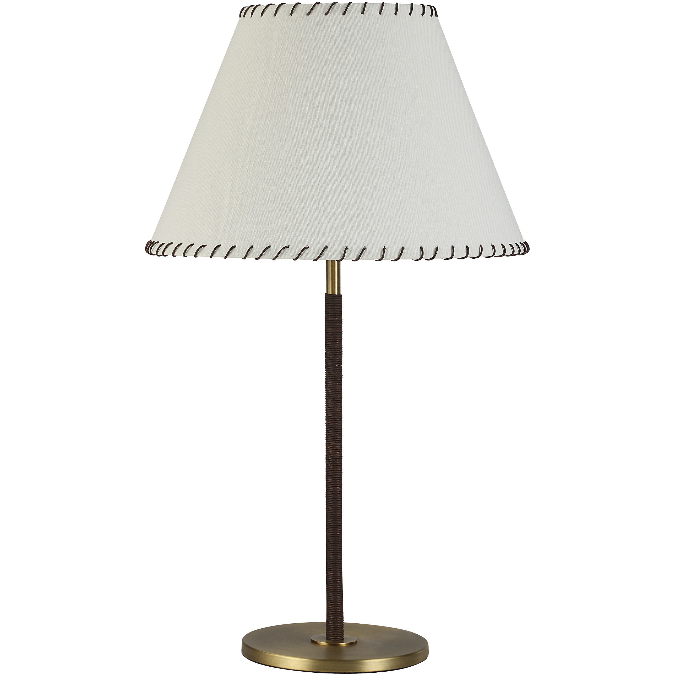 Camelia 27 inch 60.00 watt Dark Antique Brushed Brass Table Lamp Portable Light