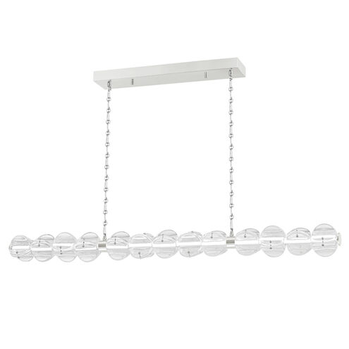 Lindley LED 50 inch Polished Nickel Island Light Ceiling Light