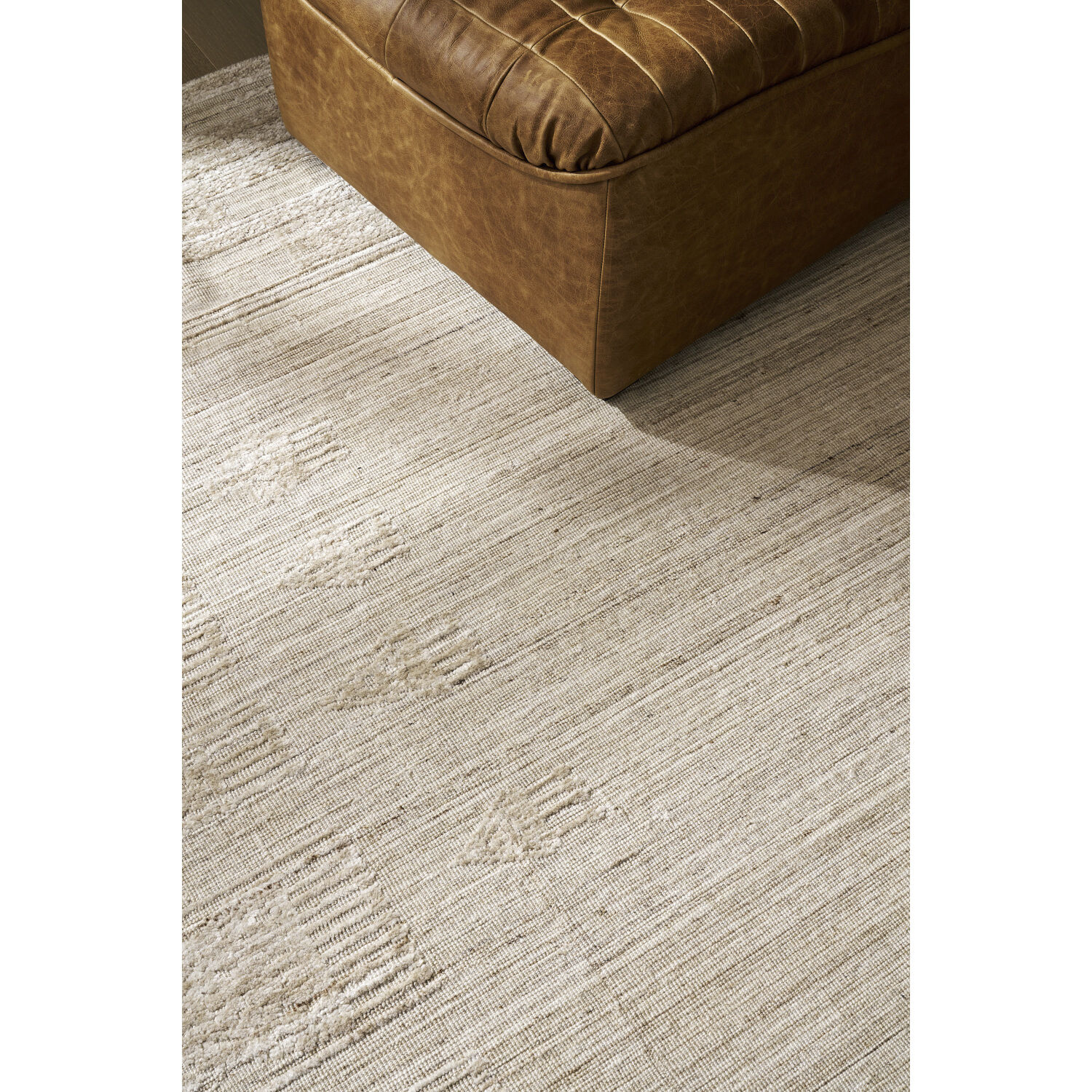 Jackie 120 X 96 inch Light Grey / Slate Grey Taupe Handmade Rug in 8 x 10