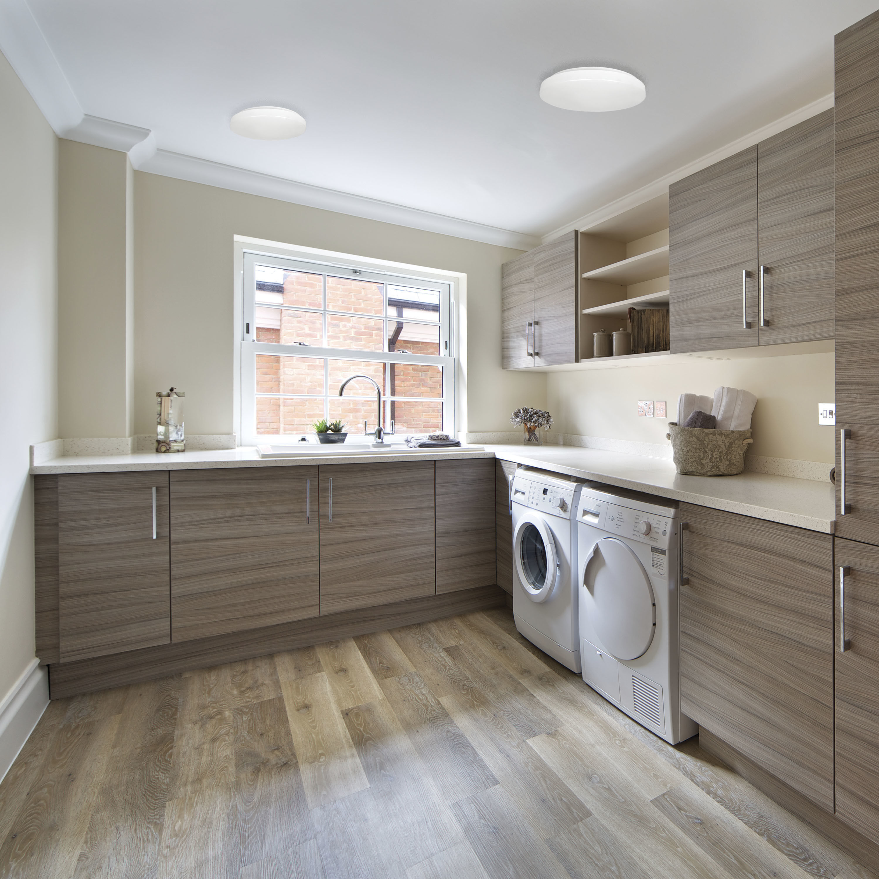 Cloud LED 11.54 inch White Flush Mount Ceiling Light