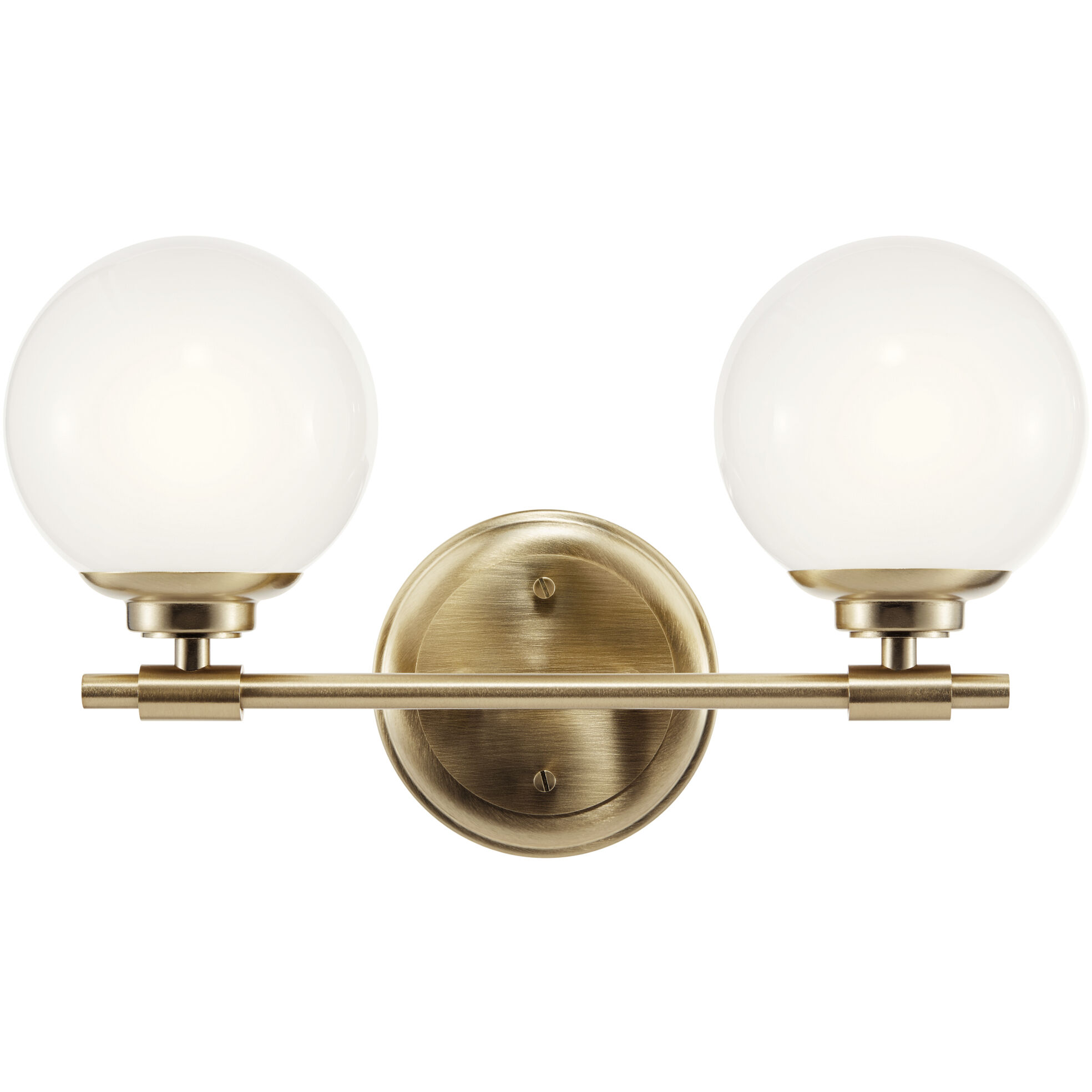 Benno 2 Light 14.75 inch Champagne Bronze Bath Bracket Wall Light, 2 Arm