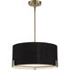 Westboro Boulevard 3 Light 20 inch Weathered Antique Brass Pendant Ceiling Light