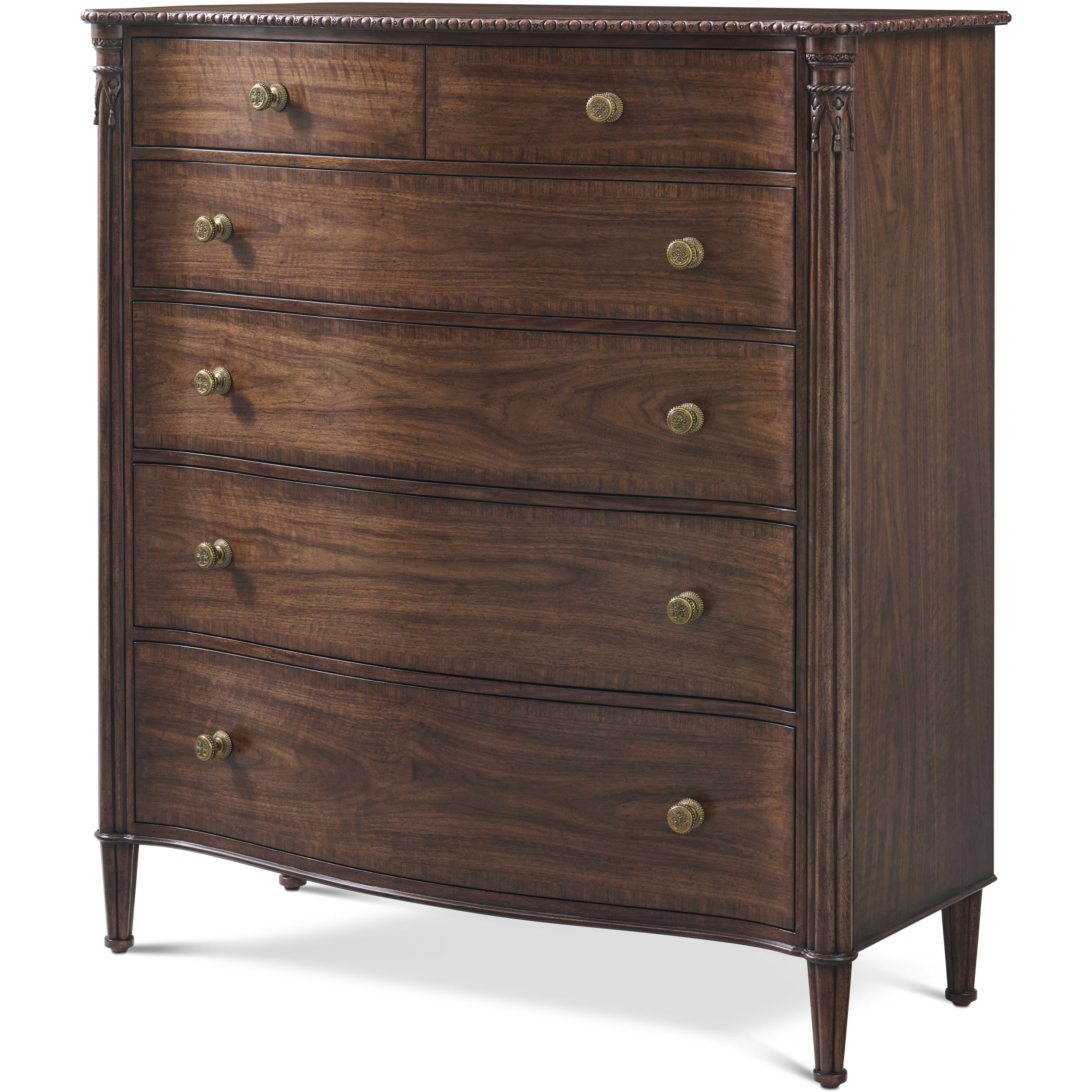 Bircham Chest of Drawers, Wooden, 6-Drawer, Althorp Living History
