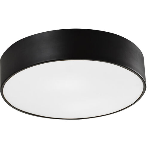 Snare 3 Light 16 inch Bronze Flush Mount Ceiling Light