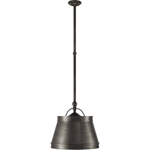 Chapman & Myers Sloane 2 Light 15.5 inch Bronze Single Shop Pendant Ceiling Light