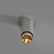 Exhaust Surface LED 2.36 inch Stone / Brass Flush Mount Ceiling Light