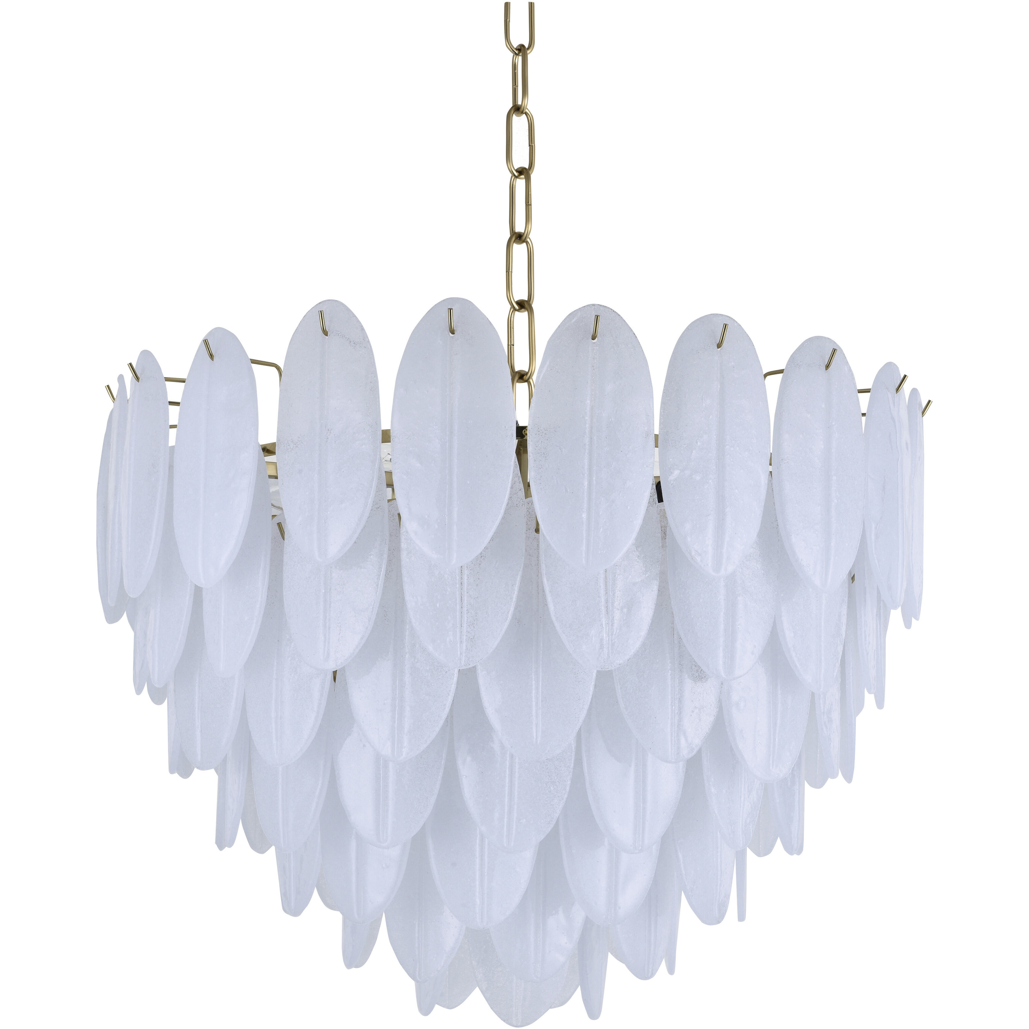 Canada 22 Light 33 inch Brass Chandelier Ceiling Light