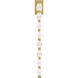 Sean Lavin Collier LED Natural Brass ADA Wall Sconce Wall Light, Integrated LED