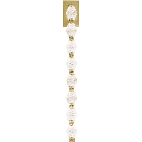 Sean Lavin Collier LED Natural Brass ADA Wall Sconce Wall Light, Integrated LED