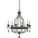 Starr 6 Light 28.5 inch Durango Chandelier Ceiling Light