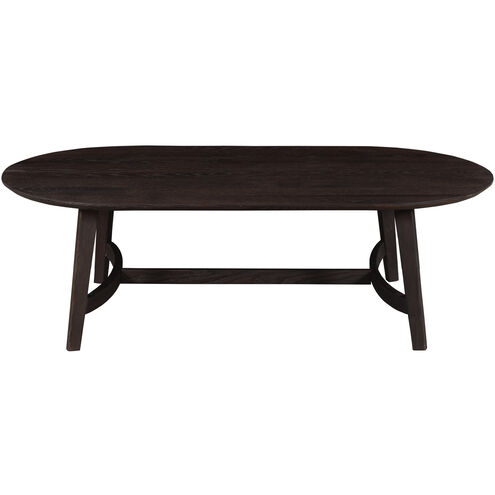 Trie 54 X 28 inch Dark Brown Coffee Table