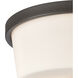 Winslow 2 Light 13.5 inch Oil Rubbed Bronze Flush Mount Ceiling Light