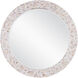 Uma 38 X 38 inch Natural and White Mirror