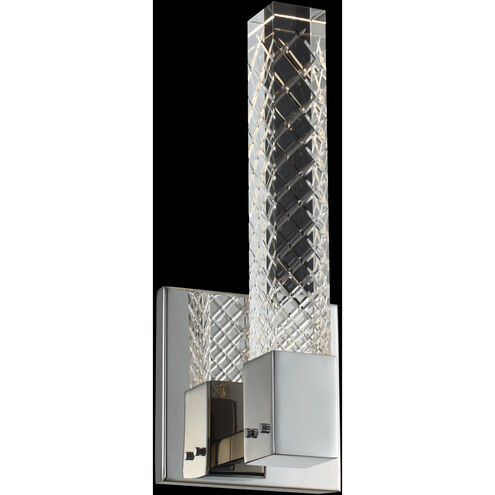 Apollo Wall Sconce Wall Light in Chrome, Firenze