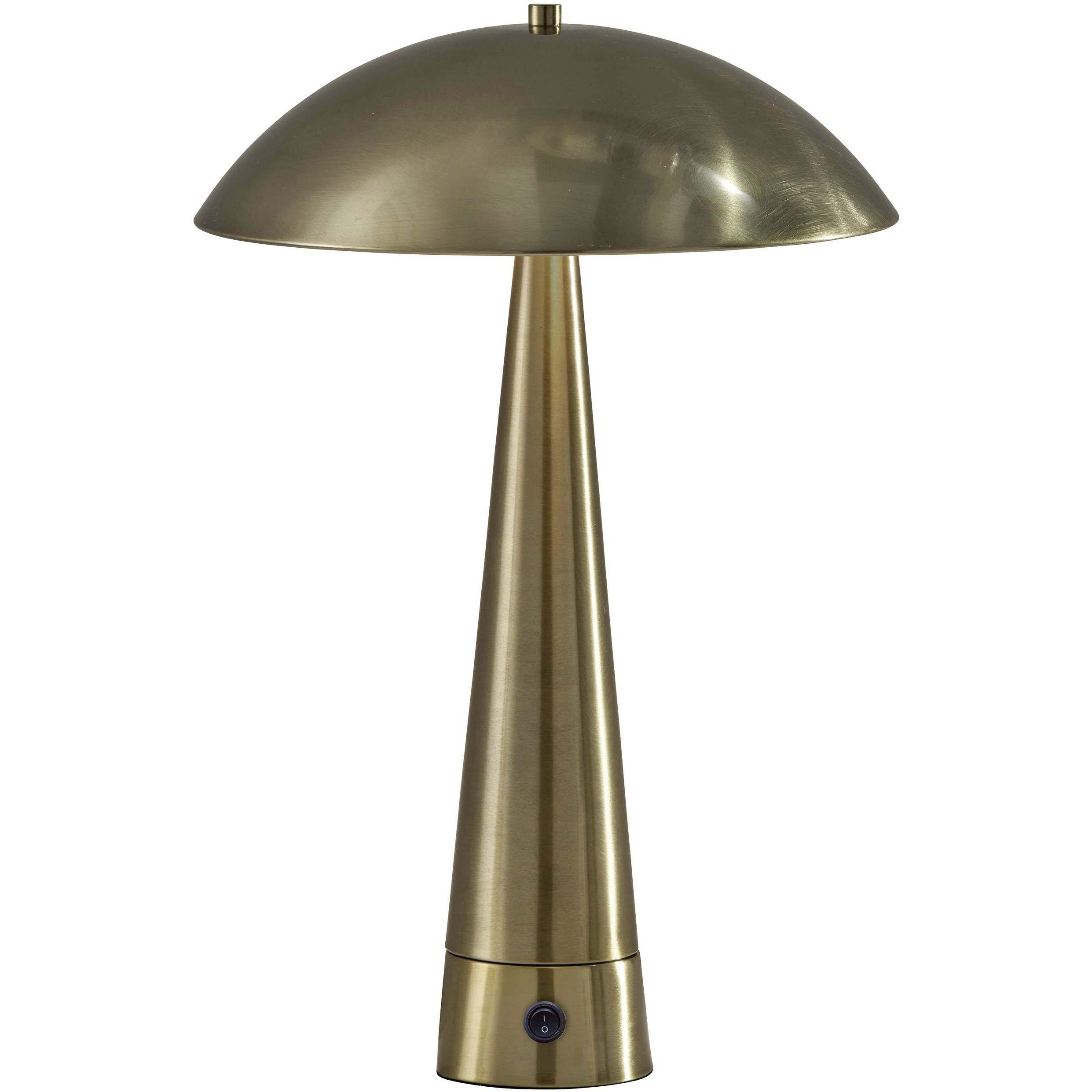 Vortex 20 inch 40.00 watt Antique Brass Table Lamp Portable Light