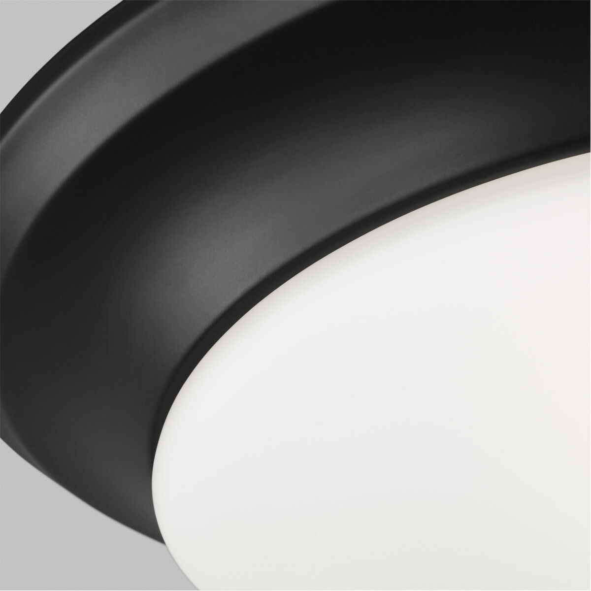 Nash 1 Light 11.5 inch Midnight Black Flush Mount Ceiling Light