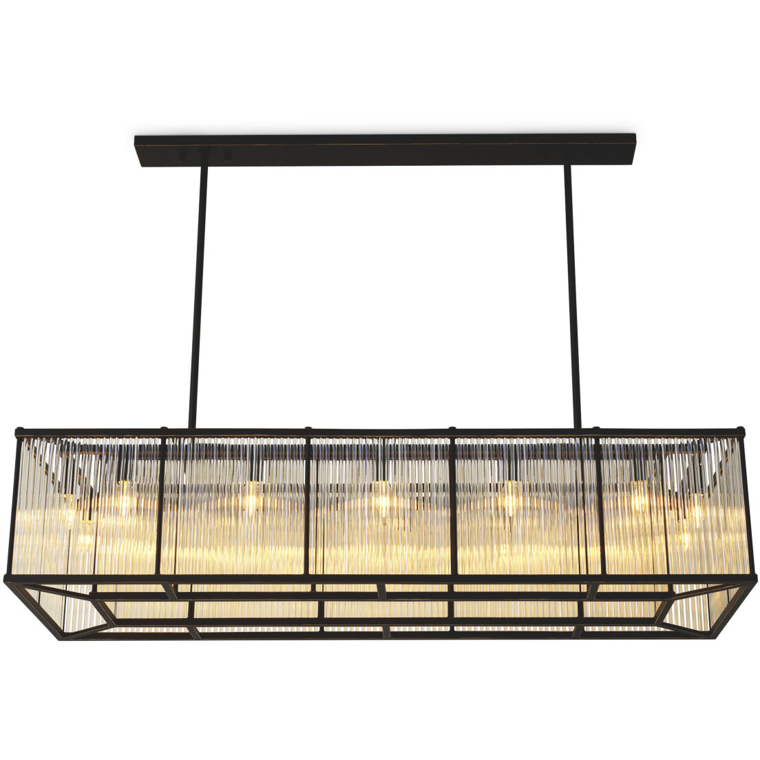 Bernardi 14 Light 19.69 inch Bronze Highlight Chandelier Ceiling Light