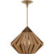 Plunge 1 Light 18 inch Wrought Iron Pendant Ceiling Light