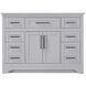 Remington 48 X 35 inch Grey Bathroom Vanity Cabinet