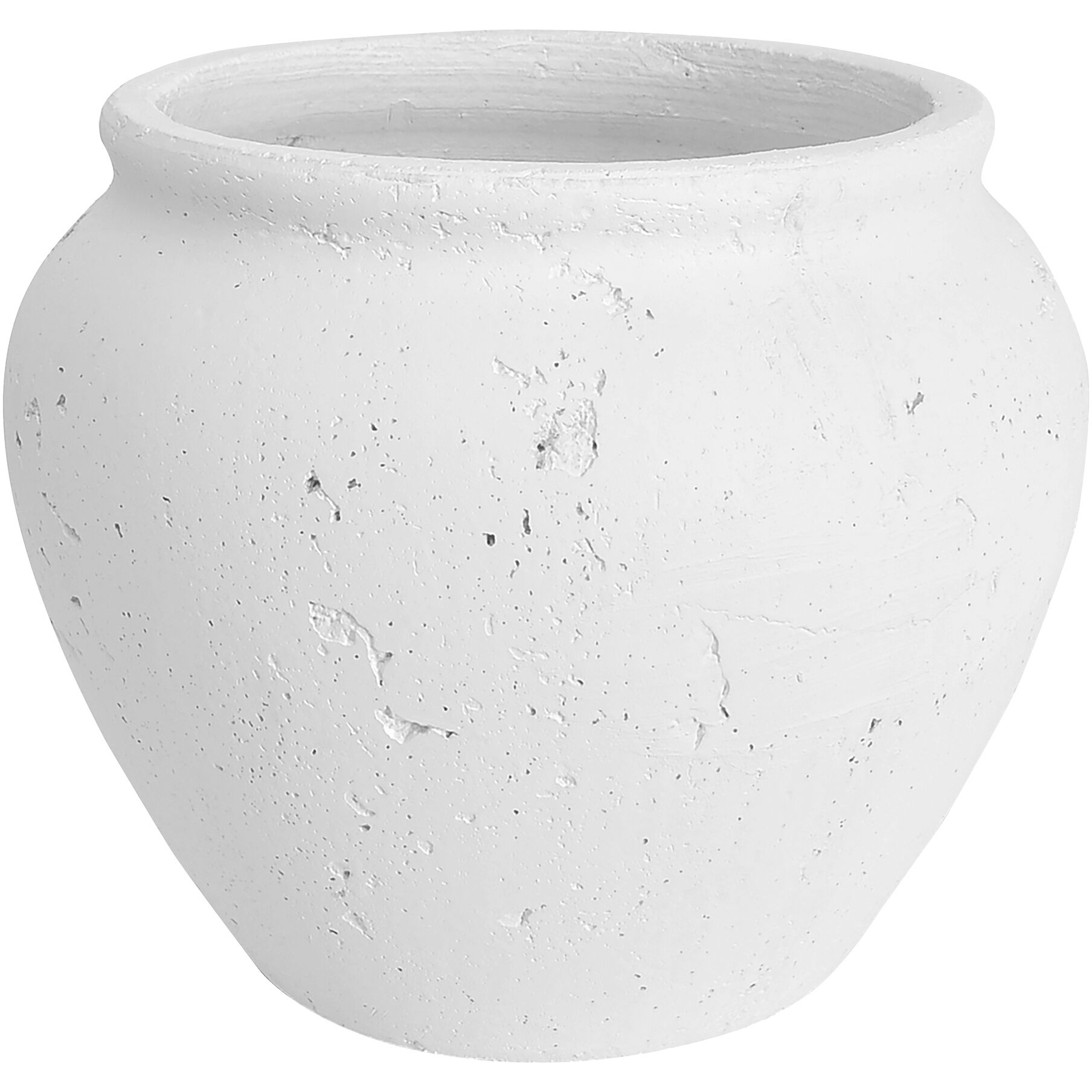 Nisso White Outdoor Vase