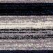 Casablanca Shag 108 X 79 inch Black Rug, Rectangle