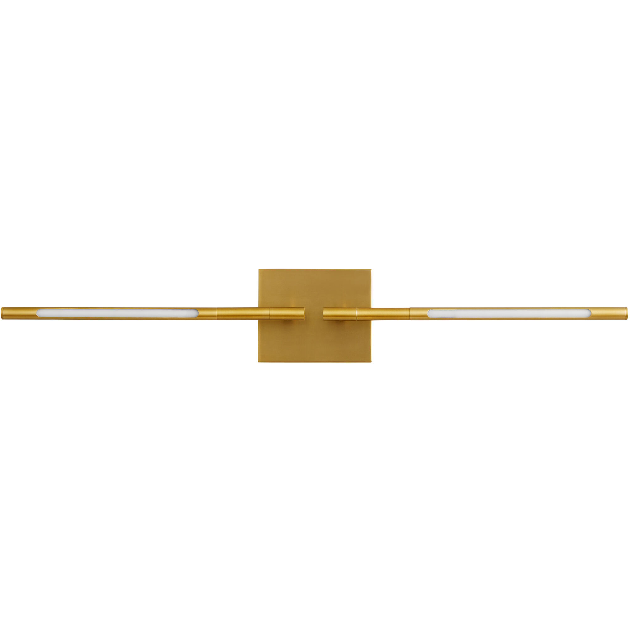 Palillos LED 5.5 inch Aged Brass Sconce Wall Light