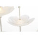 Barbara Barry Petaluma LED 60.25 inch Soft Silver Cascading Linear Chandelier Ceiling Light