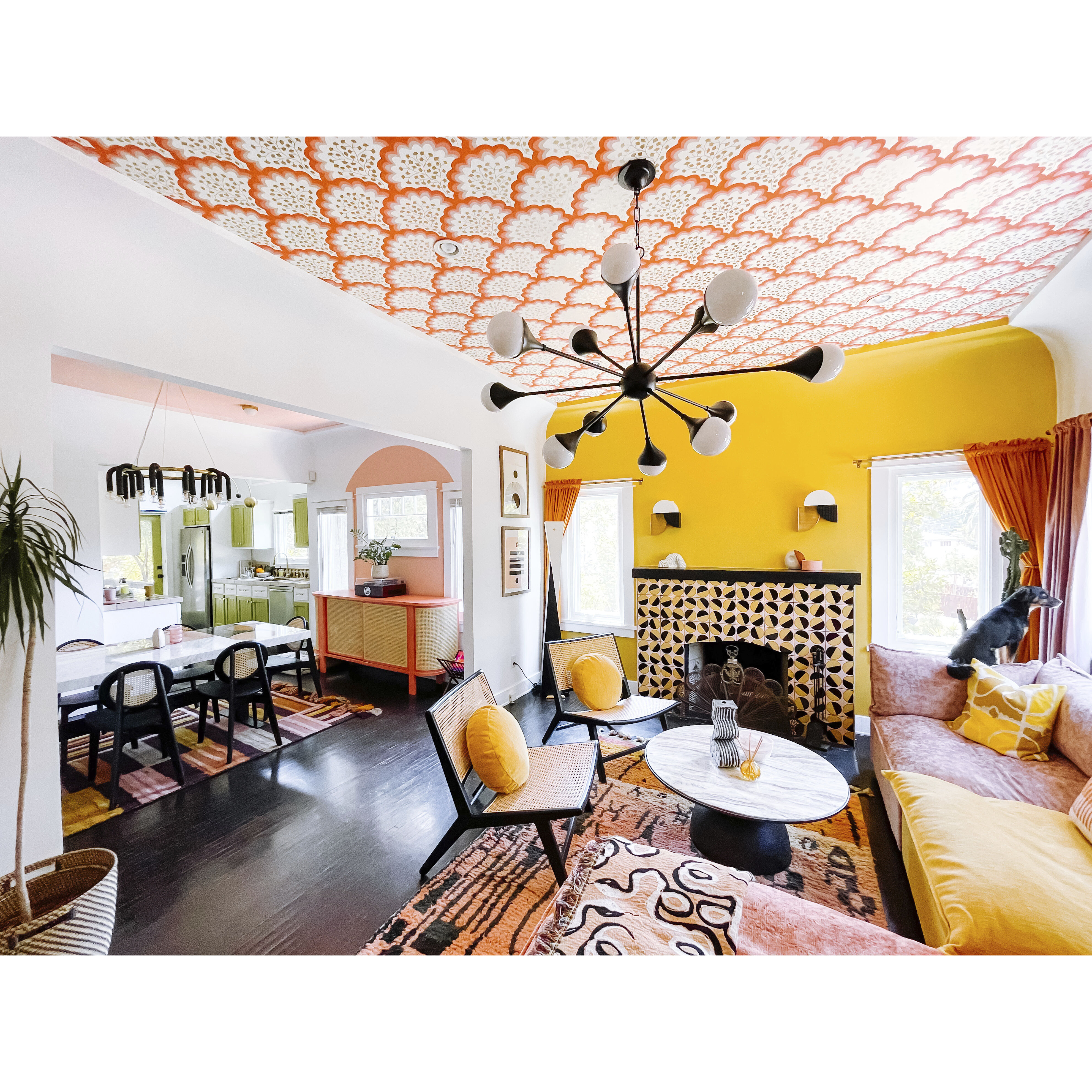 Ariana LED 49.5 inch Soft Black Chandelier Ceiling Light