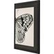 Animals Collection Black Framed Art
