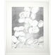 Spring Cascade / Spring Tumble White and Gray and Metallic Framed Art