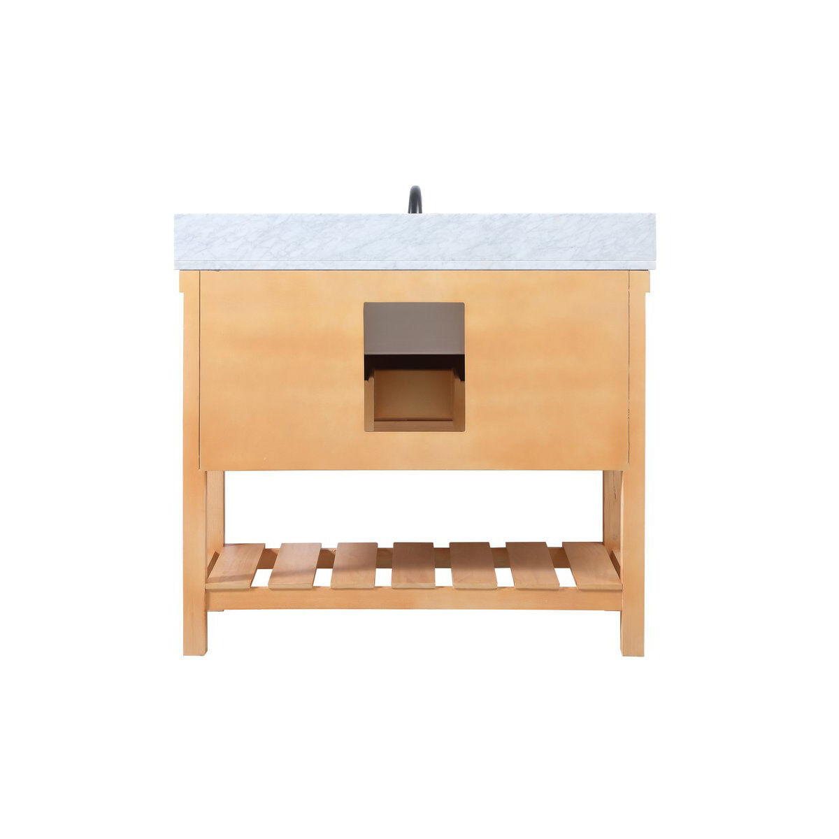 Clement 42 X 22 X 34 inch Natural Wood Bathroom Vanity Cabinet