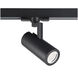 Paloma 1 Light 120 Black Track Head Ceiling Light in 90, 3000K
