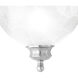 Prestige 1 Light 8.5 inch Brushed Nickel Outdoor Sconce