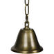 Chandler 5 Light 30 inch Antique Brass Chandelier Ceiling Light