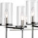 Oakland Linear Chandelier Ceiling Light, Large