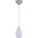 Milano LED 4.5 inch Satin Nickel Mini Pendant Ceiling Light
