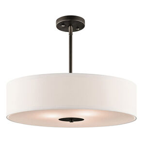 Kichler 42121OZ Independence 3 Light 20 inch Olde Bronze Pendant/Semi ...
