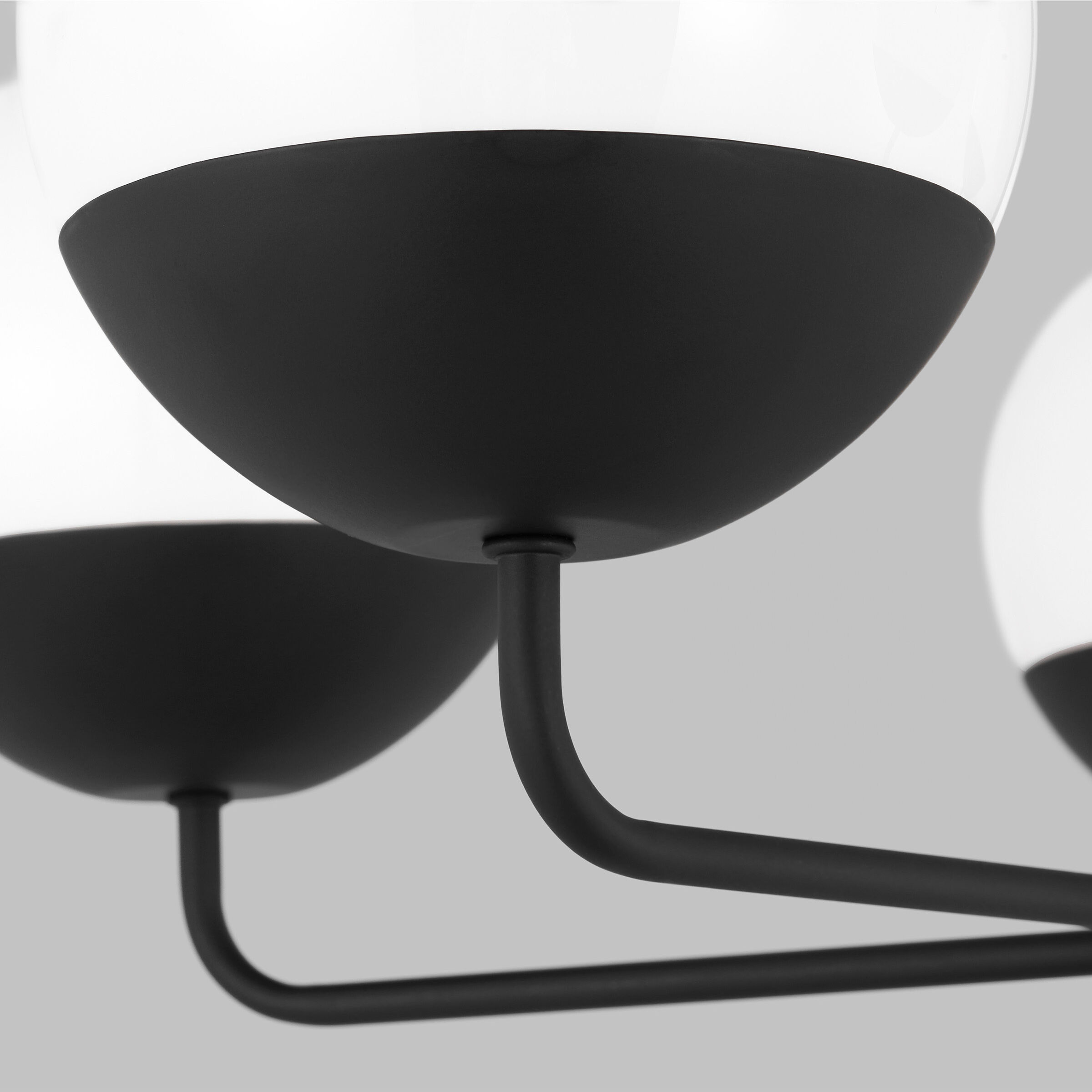 Alvin 5 Light 26 inch Midnight Black Chandelier Ceiling Light