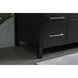 Irene 54 X 22 X 34 inch Black Vanity Sink Set